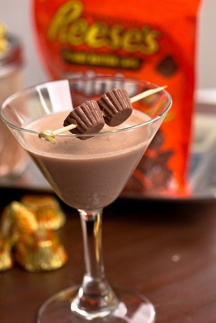 Imagine getting drunk on Reese's Peanut Butter Cups... well now it's possible with a bit of preparation. A vodka martini with a peanut twist - you don't think it sounds good? Just wait and see
