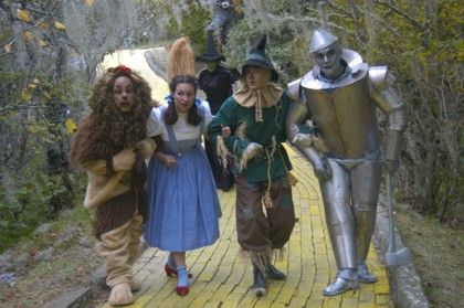 Land of Oz theme park at Emerald Mountain Properties and Vacation Rentals at Land of Oz, October