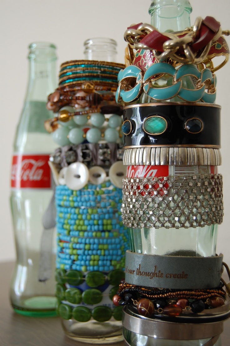 creative use for old soda bottles-love it