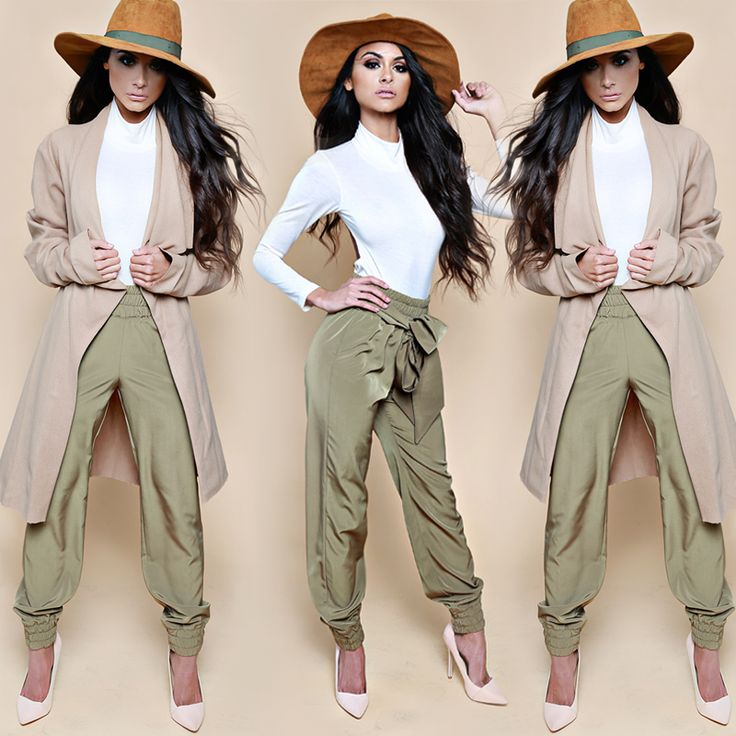 Ricki Brazil Camel Waterfall Coat & Khaki Trousers #rickibrazil