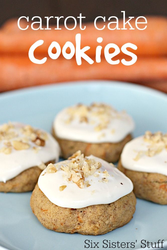 Six Sisters Carrot Cake Cookies Recipe