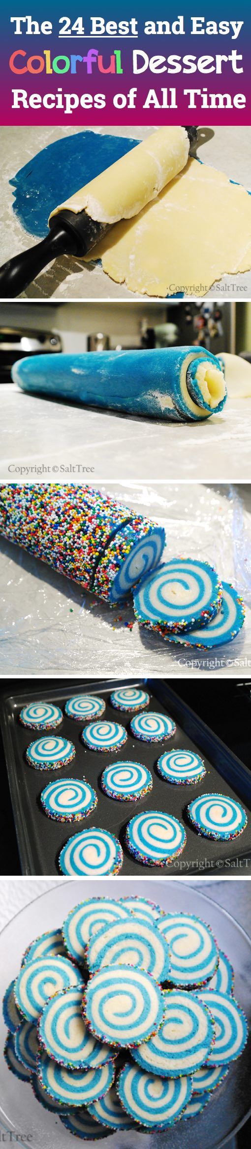 The 24 Best and Easy Colorful Dessert Recipes of All Tim