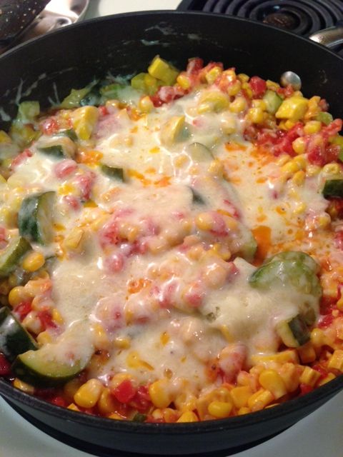 Cheesy Calabacitas