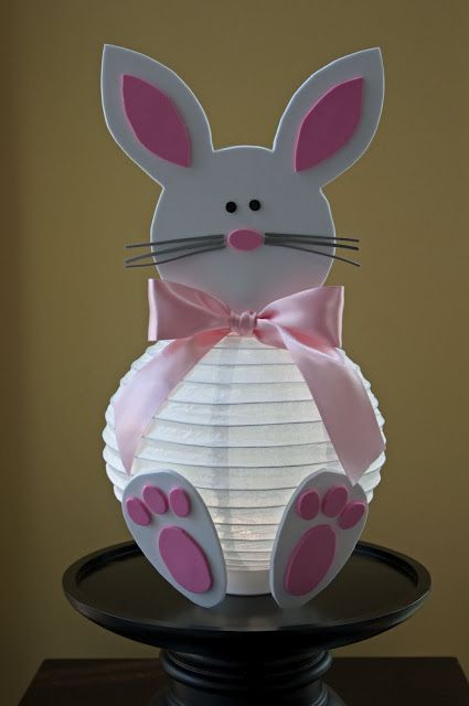 What's this bunny made up? Easy to do  easter bunny
