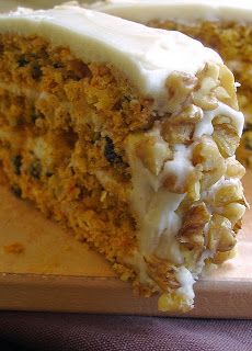 Triple Layer Carrot Cake ~ (Starbucks copycat recipe) #dessert #favorite