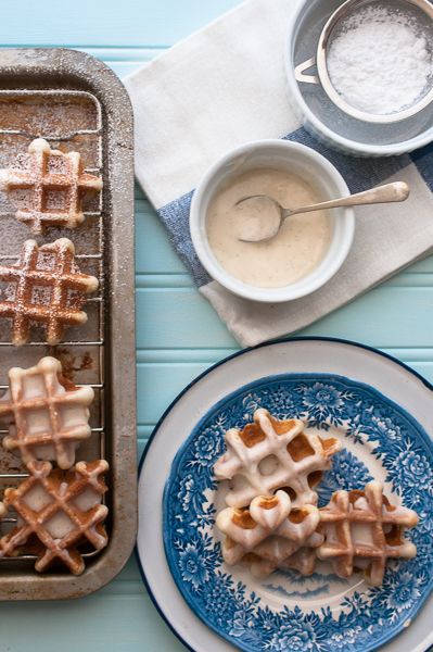 Vanilla Bean Waffle Doughnuts