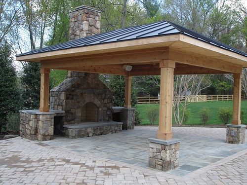 utdoor fireplace images1 Getting ideas from the outdoor fireplace ...
