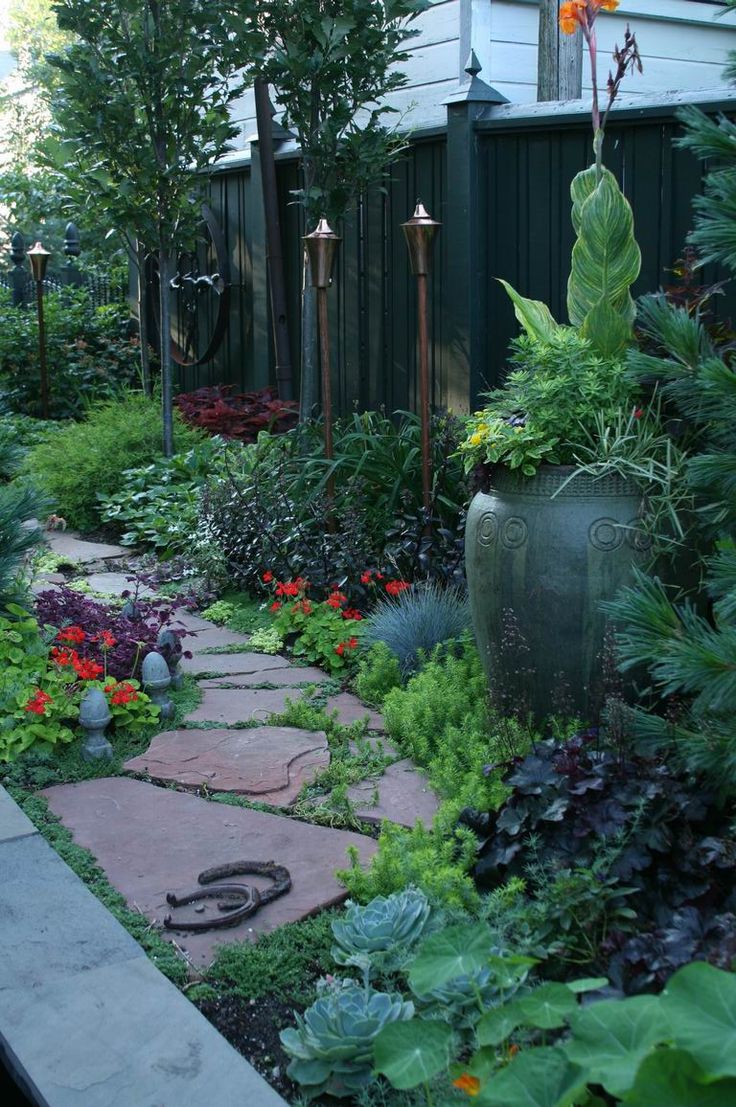 Side yard.