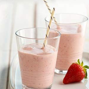 This healthy recipe is loaded with fresh fruit and a little something extra: peanut butter for added protein and a subtle nutty flavor.