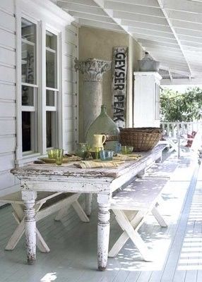 country cottage porch
