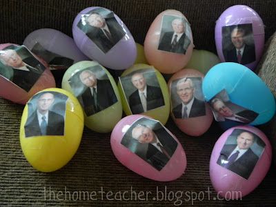 General Conference Easter Egg Hunt - can use during conference or after conference as an FHE Conference Review