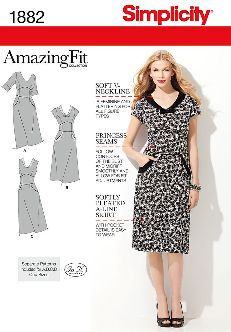 Simplicity Creative Group - Misses' Amazing Fit Dresses
