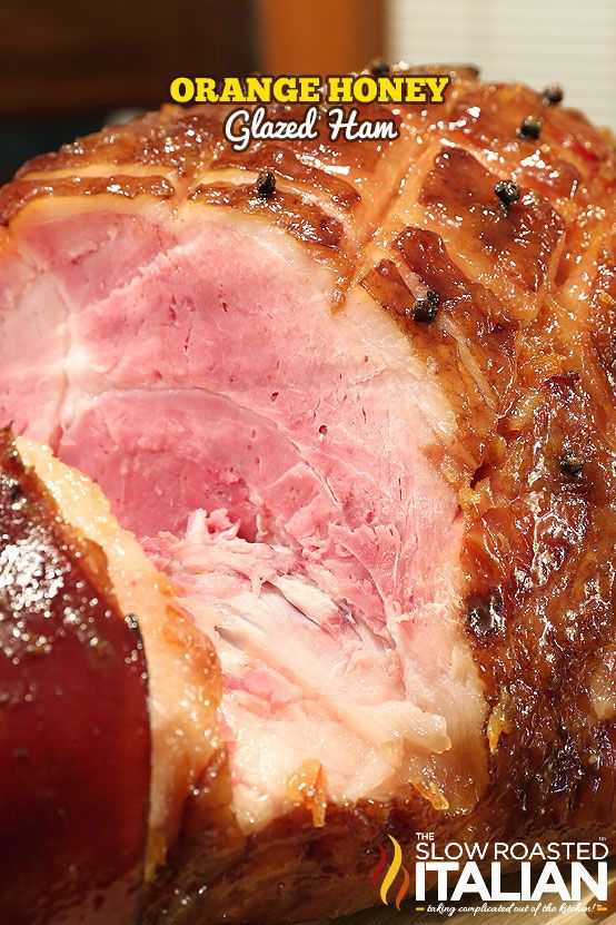 The Best Ever Orange Honey Baked Ham recipe starts with a bone in ham and a glaze that will absolutely blow your mind. A few simple ingredients come together to create the most glorious ham you have ever tasted. It is sweet, tangy and utterly divine. from