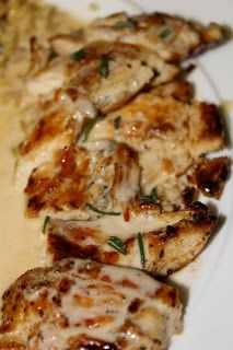 Chicken with Rosemary Butter Sauce recipe