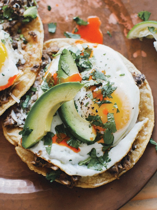 avocado + eggs