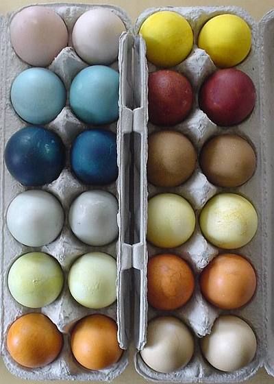 How to Make Naturally Dyed Easter Eggs