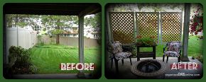 how to make an easy patio privacy screen step by step tutorial, outdoor living, I now have some privacy