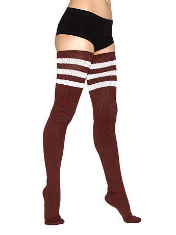 Stripe Thigh-High Socks