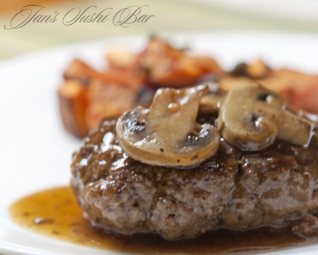 Salisbury Steak by @JansSushiBar #AIPaleo