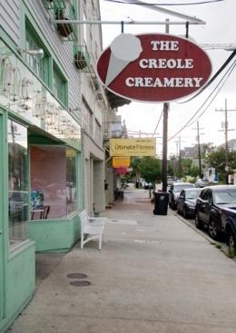 The Creole Creamery has the best locally-made ice cream in New Orleans. One of my favorites is the Lavender Honey.
