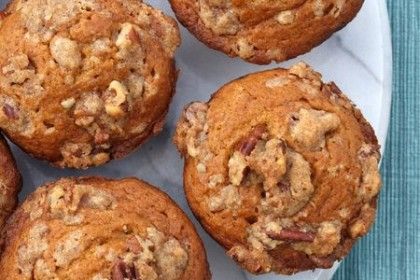 Pumpkin Pecan Crunch Muffins