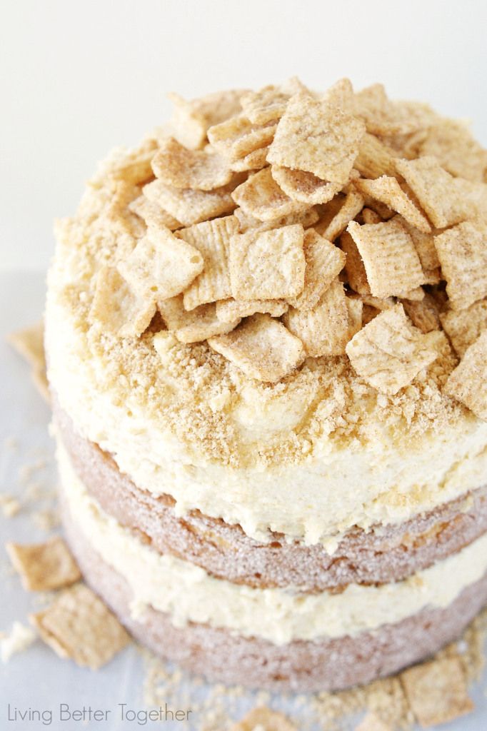Cinnamon Toast Crunch Cake | Living Better Together