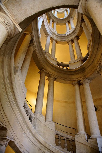 Staircase at Palazzo Barberini ~ Rome, Italy