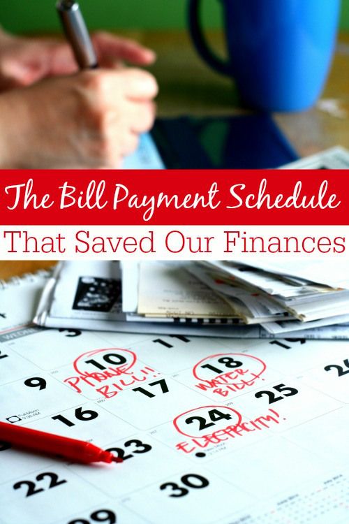 Finances in trouble? This bill payment schedule saved ours! You'll learn why I use this schedule and how I pay my bills so that our budget doesn't slip off track!