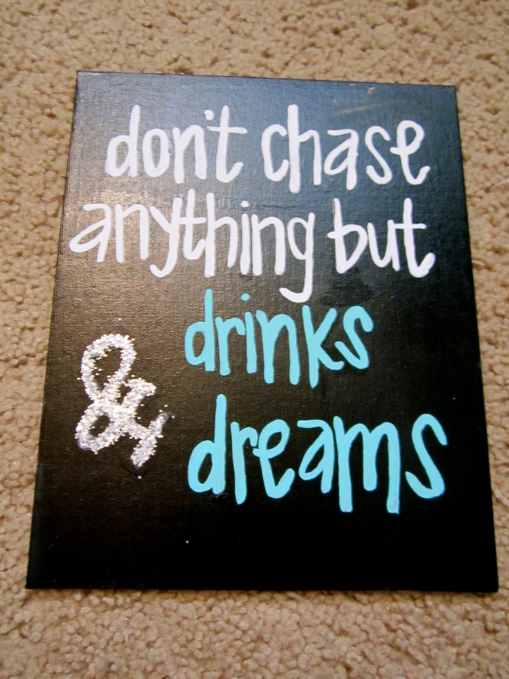 Drinks & Dreams 8x10". $20.00, via Etsy.