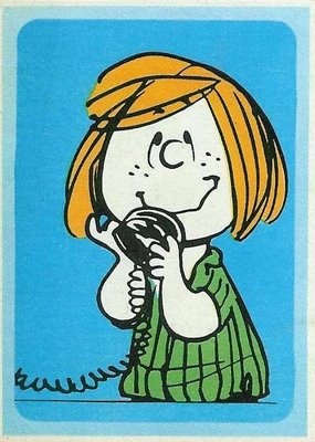 Peppermint Patty: "You bet, Chuck."