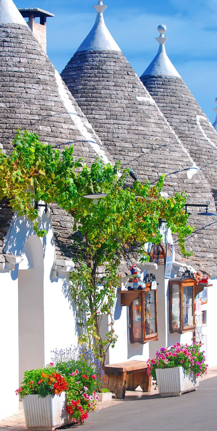 Typical houses of Alberobello, Puglia, Italy.    |    15 Most Colorful Shots of Italy