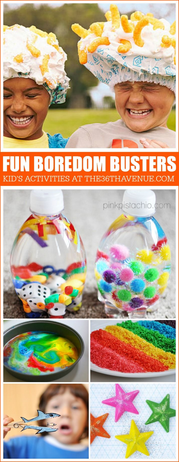 Peel your kids away from the television and have #fun with these boredom busters that any kid would enjoy. #crafting