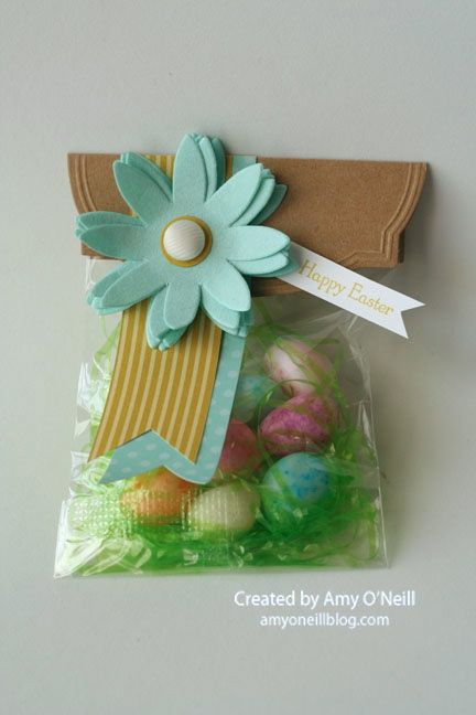 Happy Easter Treat Bag Stamp: Teeny Tiny Wishes By Amy O'Neill
