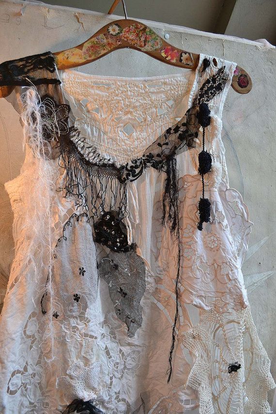 Unique Art to Wear White by Paulina