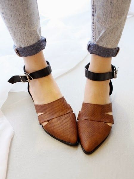 Pointed.