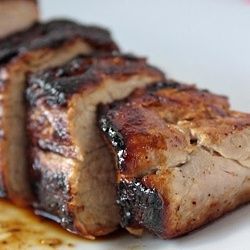 Honey Butter Pork Tenderloin Melt 4 tbs butter and 2 tbs honey in oven safe pot over medium heat. Sprinkle Cajun seasoning and black pepper over 1 1/2 pounds pork tenderloin and brown each side for 5 minutes. Preheat oven to 375. Put pot in oven, roast un