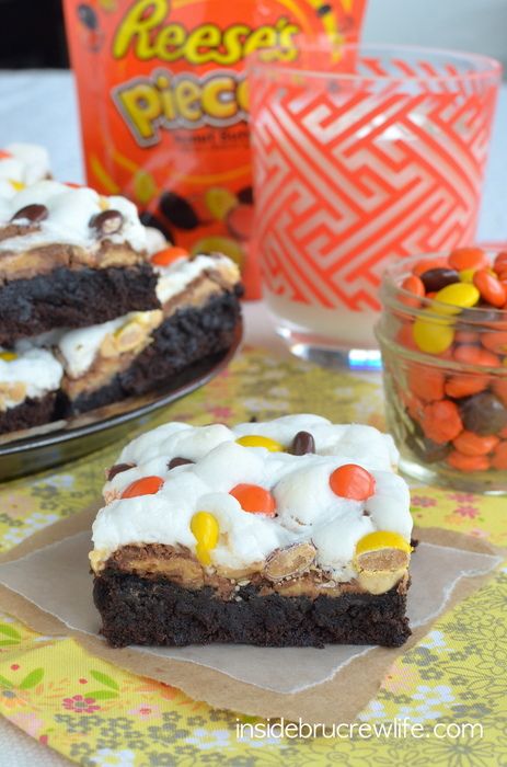 arshmallows, peanuts, and Reese's make these brownies amazing!! You need to try a pan to see how good they are!