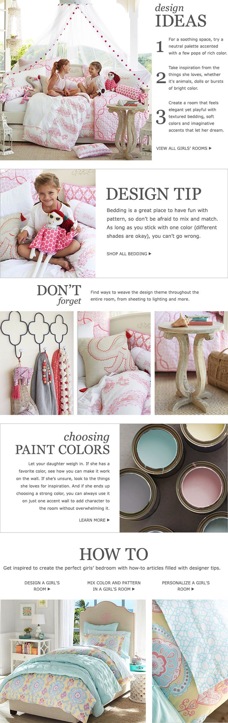 Girls Bedroom Ideas & Girls Room Ideas | Pottery Barn Kids
