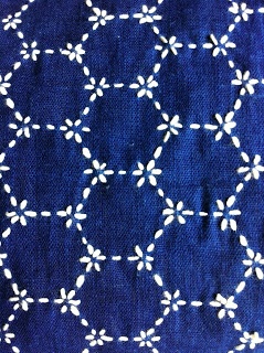 Sashiko stitching
