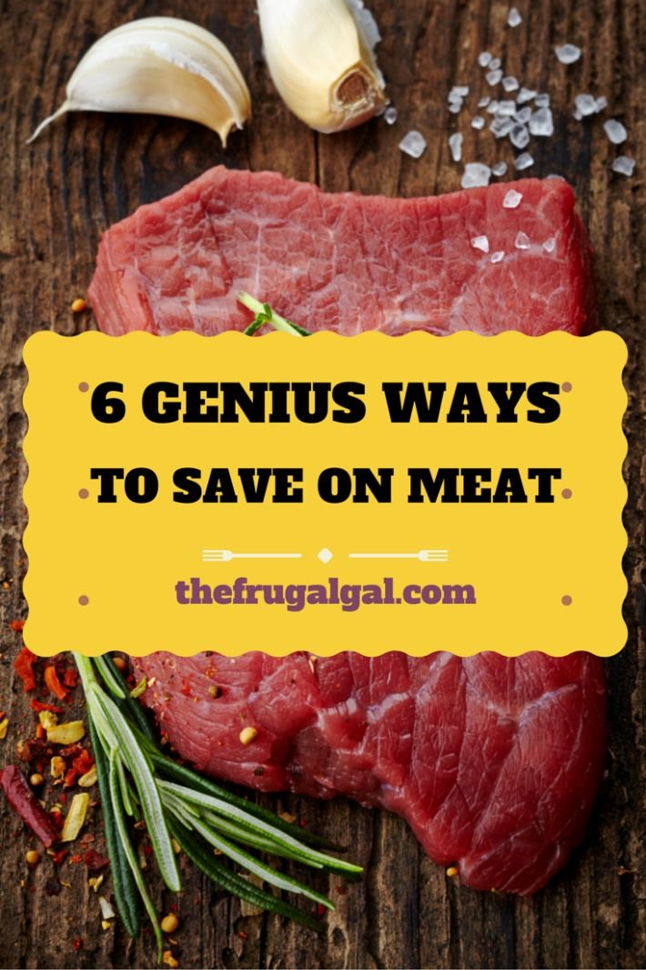 Is meat killing your grocery budget? Learn 6 genius ways to save on meat without eliminating it!