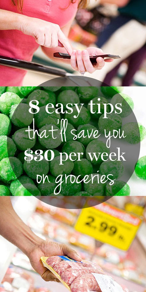 These small steps will help you save $30 on your grocery bill each week