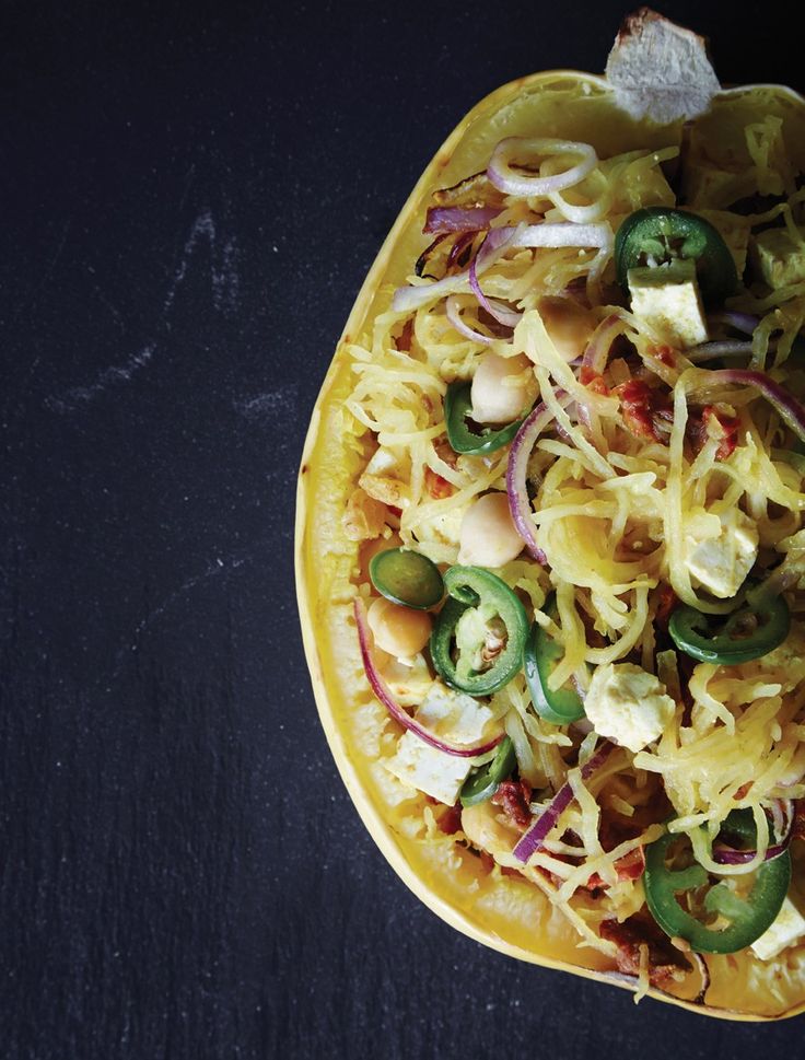 Curried Stuffed Spaghetti Squash | Vegetarian Times