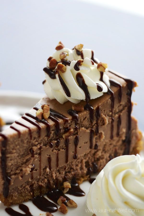 New York Style Nutella Cheesecak