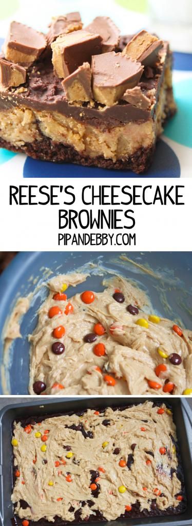 Reese's Cheesecake Brownies - this is one of the most delectable brownies I have EVER tasted. I love this recipe.