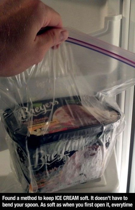 Keep Ice Cream Soft