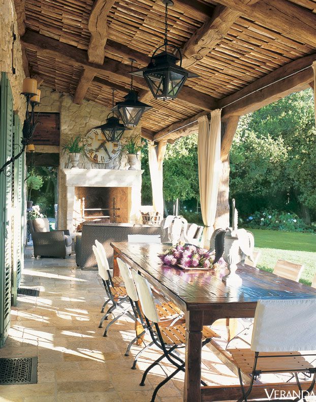 Atlanta-based designer Ginny Magher's farmhouse in Provence.