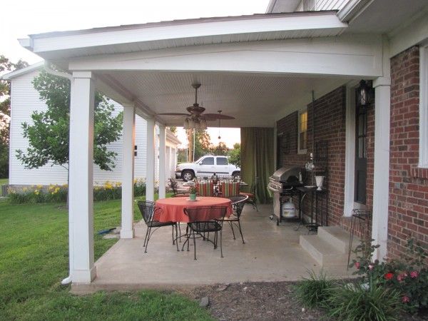 Covered patio