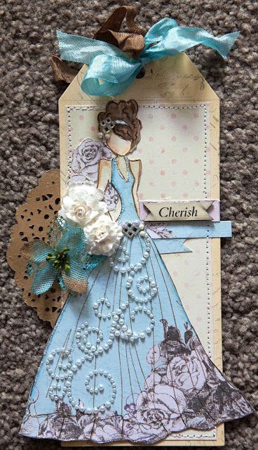 Creative Mayhem: Prima Mixed Media Doll Stamps - Lorrena and Swing Dress