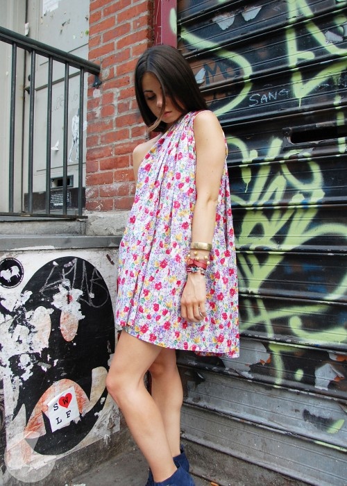 Cute and easy DIY dress! Perfect for summer time.