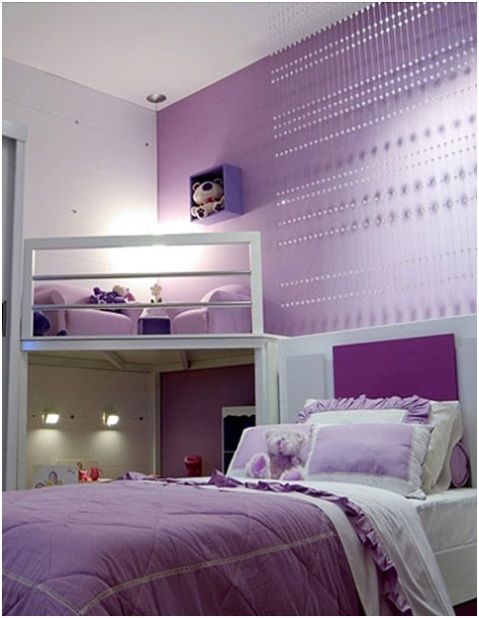 Want! Girl room. I would have loved a loft reading nook when I was a kid... I'd like one still!